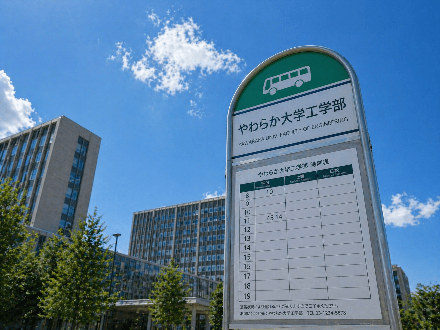 バス停の様子