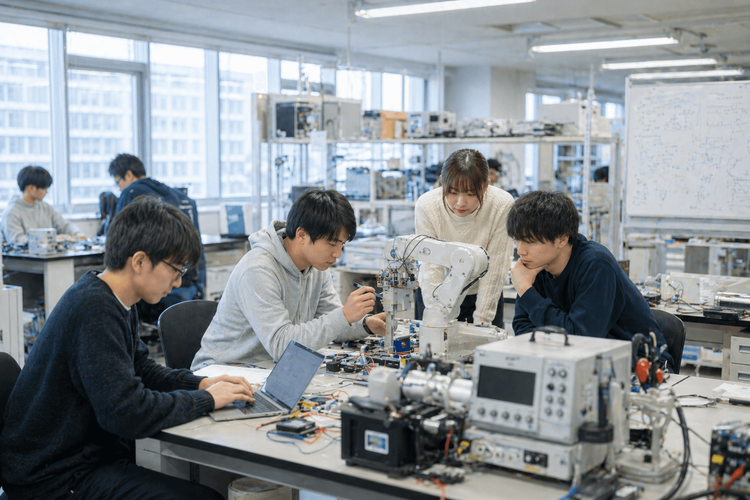 研究の様子